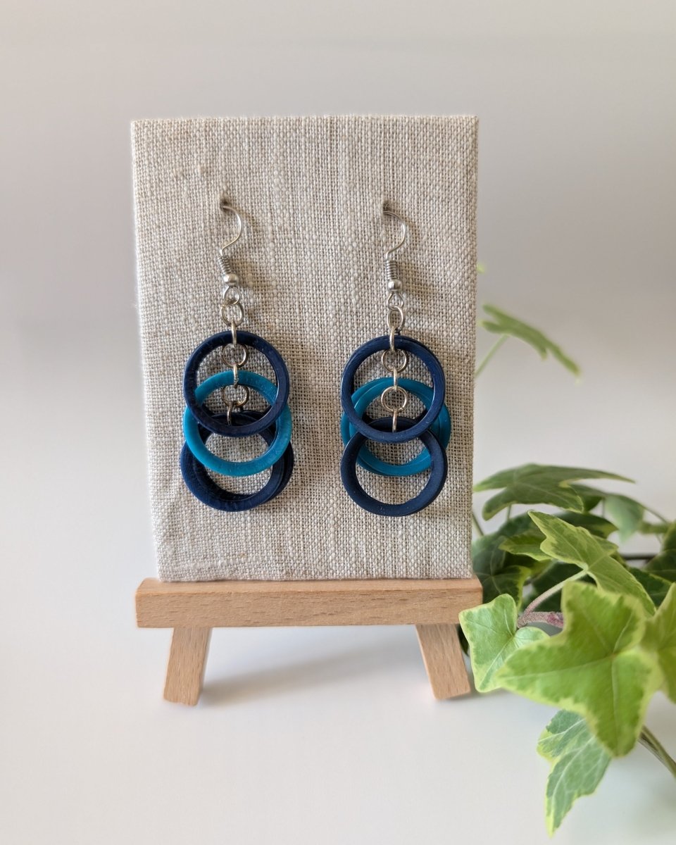 RINGLET — Handmade Tagua Earrings - The Happy Elephant - Tagua Jewellery