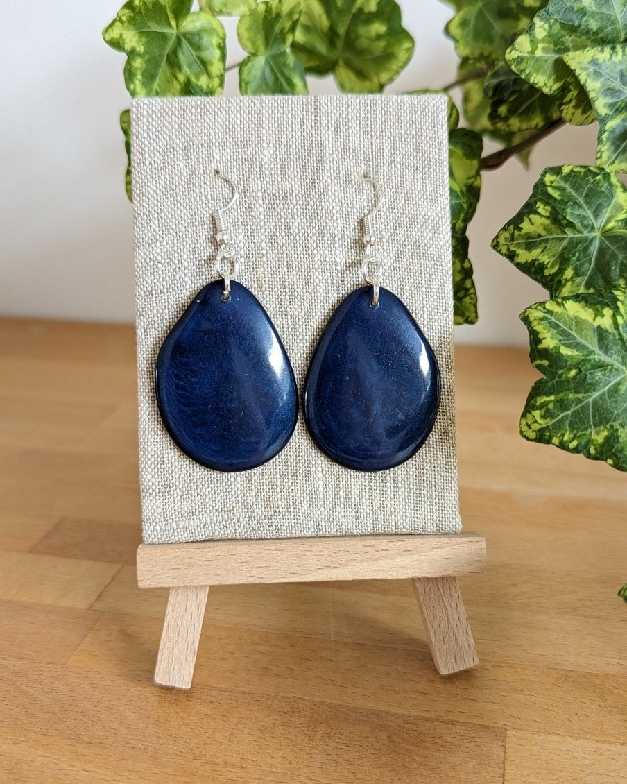 Reana Tagua Nut Handmade Earrings - The Happy Elephant - Tagua Jewellery