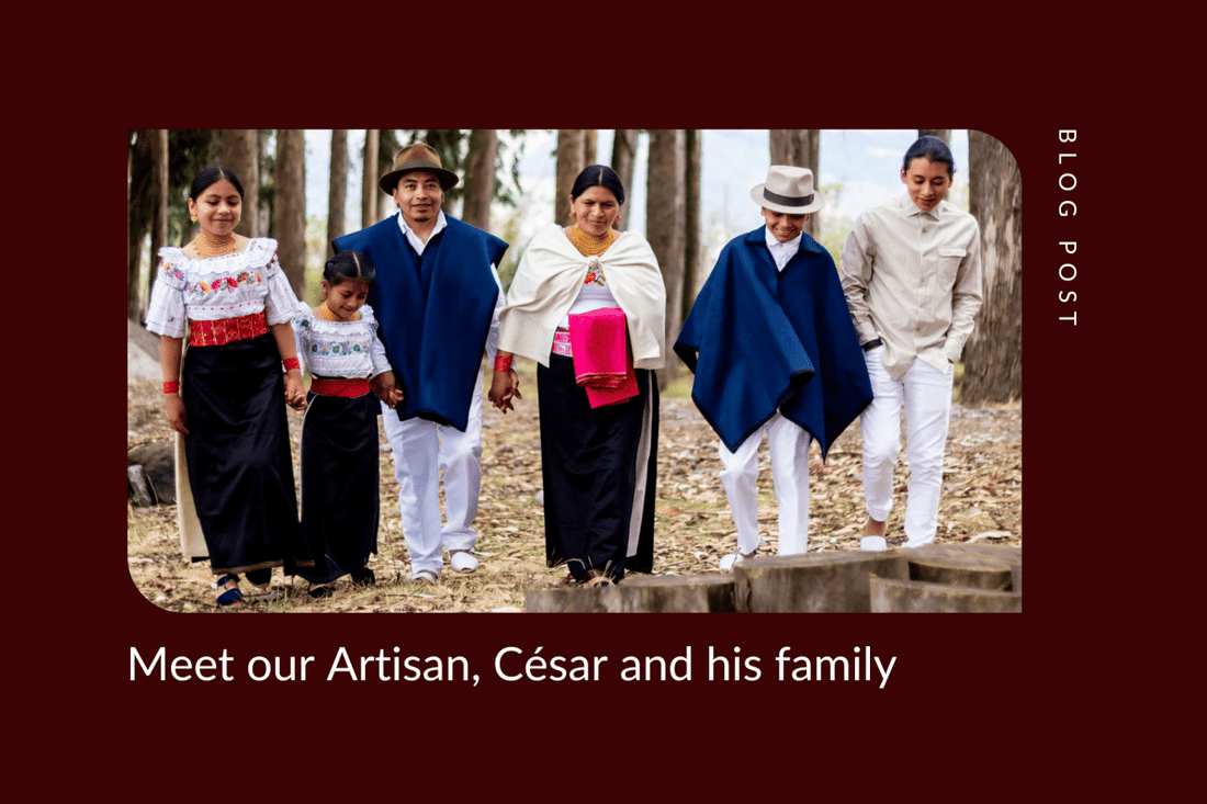 Meet our Artisan César and his Family! - The Happy Elephant - Tagua Jewellery