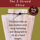 CHICA 3-STRAND  — Handmade Tagua Statement Necklace — 'Only One'