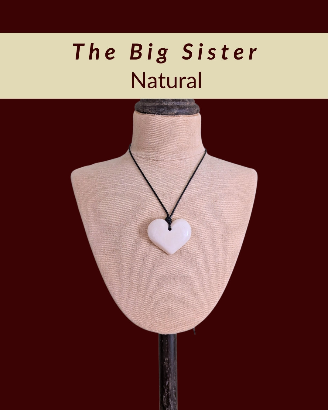 BIG SISTER — Botanical Artisan Pendant Necklace