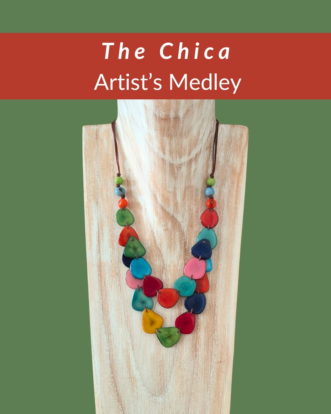 CHICA · Botanical Artisan Necklace