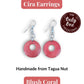 CIRA  — Handmade Tagua Earrings — 'Only One'