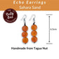 ECHO — Handmade Tagua Earrings — 'Only One'