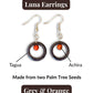 LUNA — Handmade Tagua Earrings