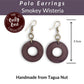 POLO  — Handmade Tagua Earrings — 'Only One'