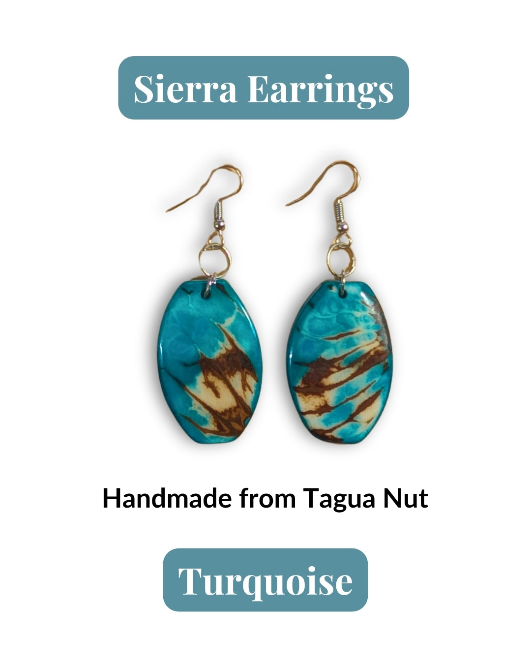 SIERRA — Handmade Tagua Earrings