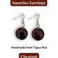 SMARTIES  — Handmade Tagua Earrings