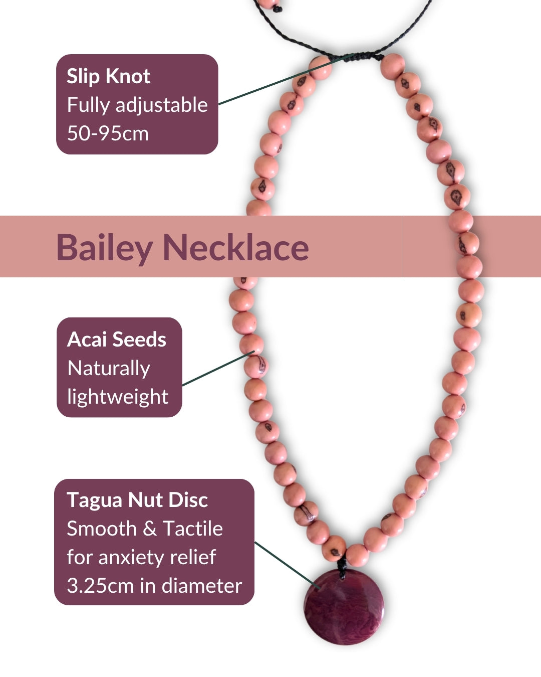 BAILEY — Botanical Artisan Necklace