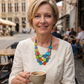 CHICA 3-STRAND  — Handmade Tagua Statement Necklace — 'Only One'