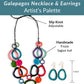 GALAPAGOS · Tagua Necklace & Earring Set