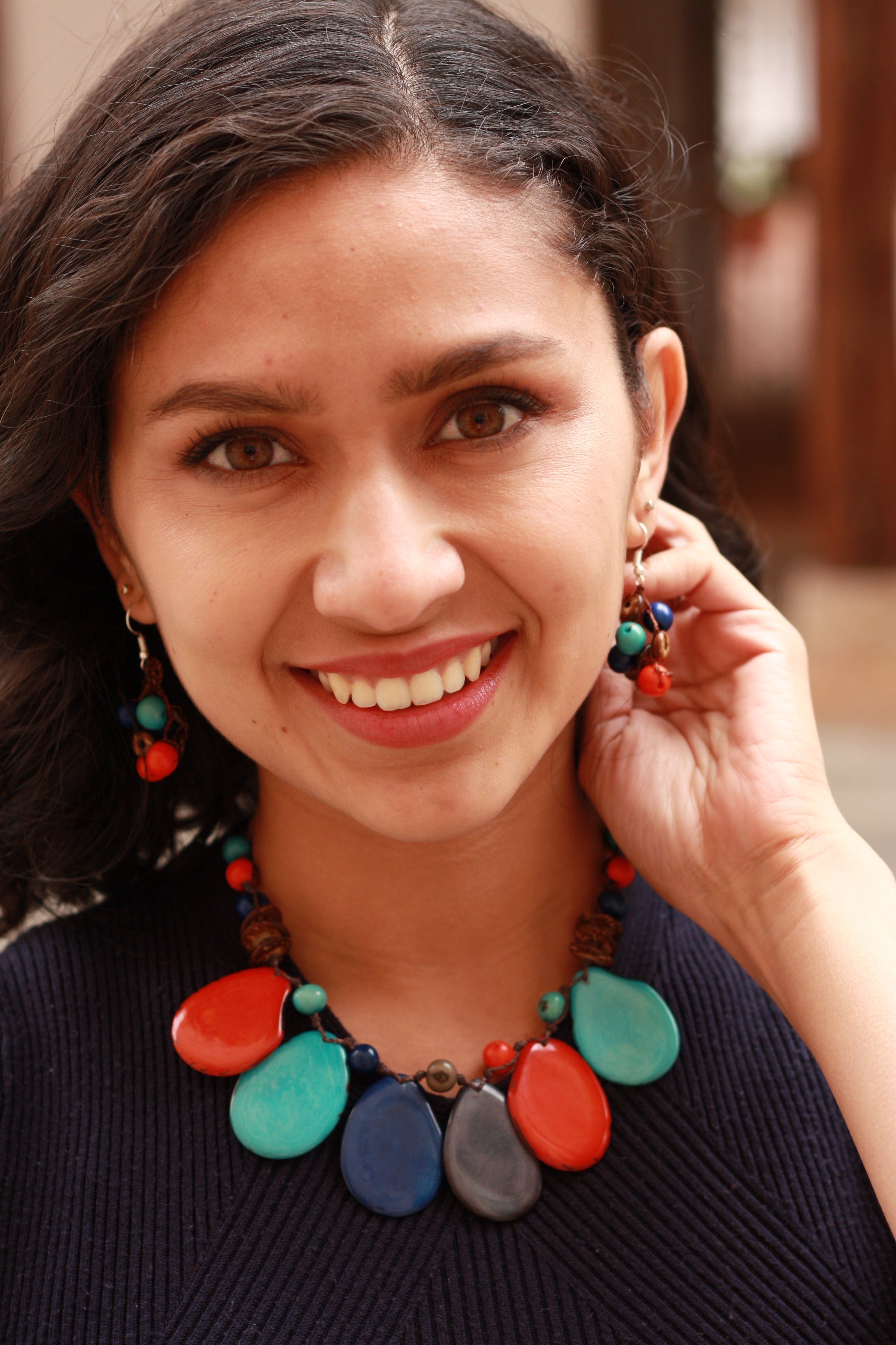 Slipknot Fastening – The Happy Elephant - Tagua Jewellery