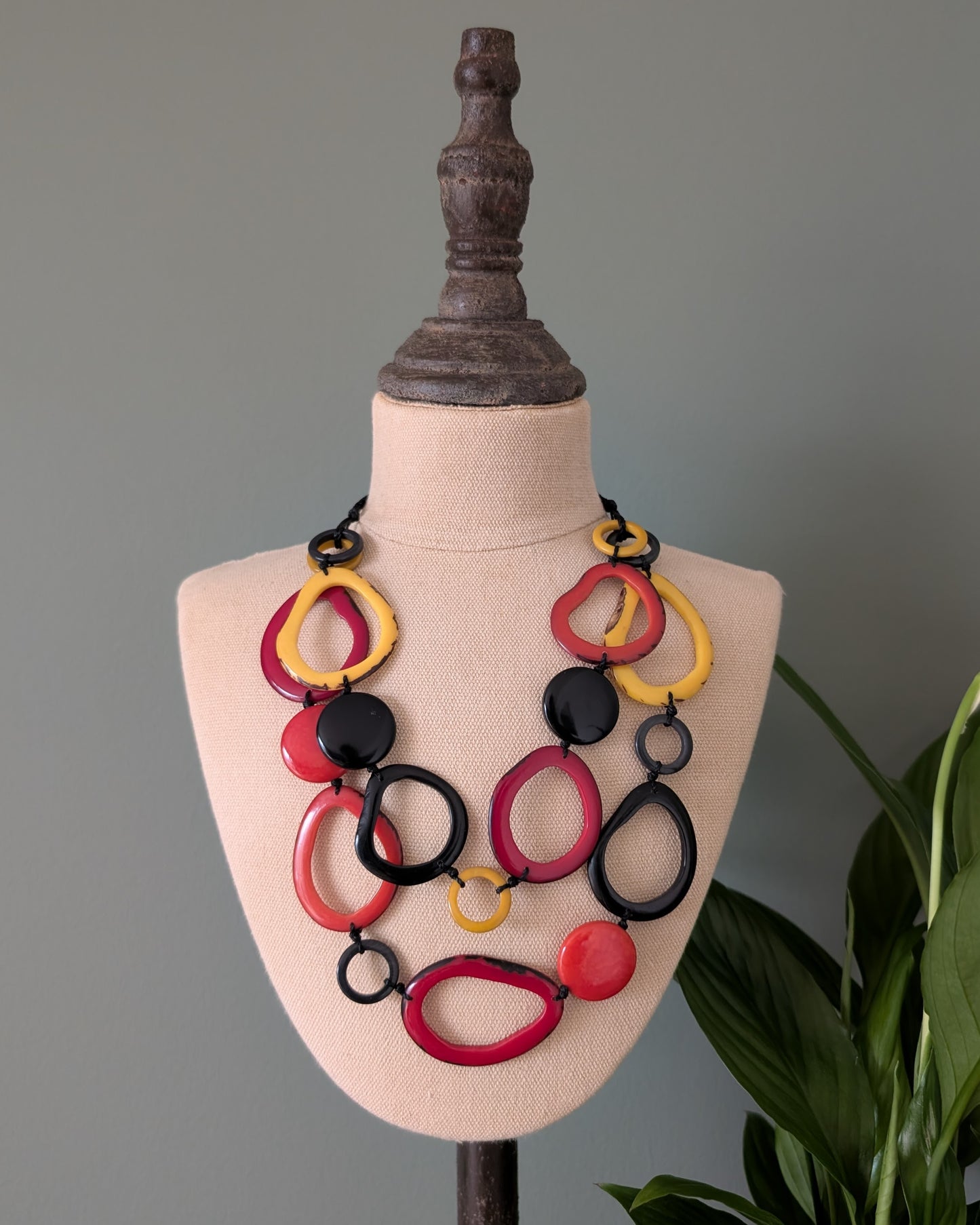 GALAPAGOS — Handmade Tagua Statement Necklace