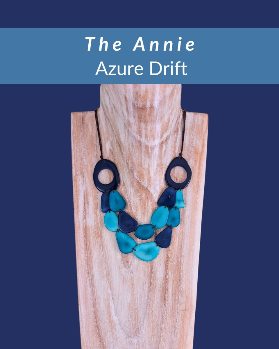 ANNIE — Botanical Artisan Necklace - The Happy Elephant - Tagua Jewellery