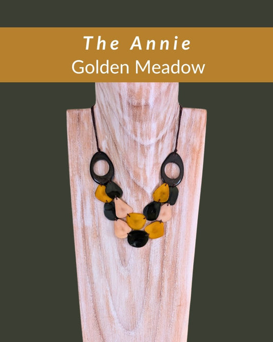 ANNIE — Botanical Artisan Necklace - The Happy Elephant - Tagua Jewellery