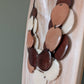 ARABELLA — Handmade Tagua Statement Necklace — 'Only One' - The Happy Elephant - Tagua Jewellery