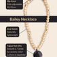 BAILEY — Botanical Artisan Necklace - The Happy Elephant - Tagua Jewellery