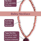 BAILEY — Handmade Acai & Tagua Necklace - The Happy Elephant - Tagua Jewellery