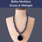 BAILEY — Handmade Acai & Tagua Necklace - The Happy Elephant - Tagua Jewellery