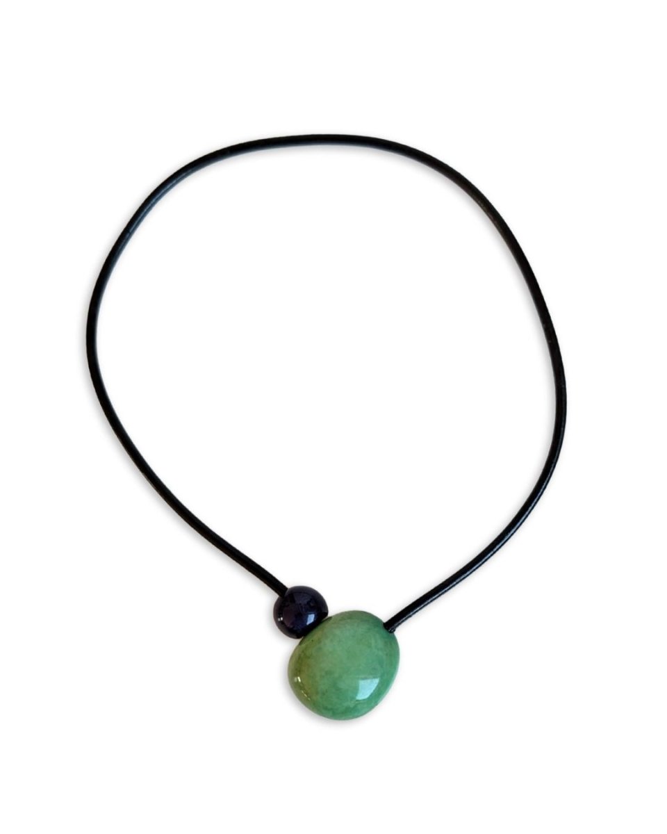 BEACH — Handmade Tagua Statement Magnetic Necklace - The Happy Elephant - Tagua Jewellery