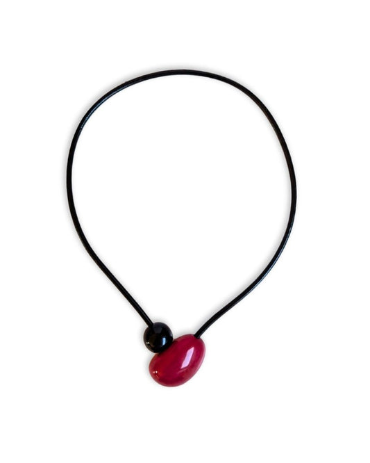 BEACH — Handmade Tagua Statement Magnetic Necklace - The Happy Elephant - Tagua Jewellery