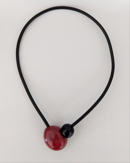 BEACH — Handmade Tagua Statement Magnetic Necklace - The Happy Elephant - Tagua Jewellery