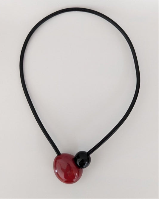 BEACH — Handmade Tagua Statement Magnetic Necklace - The Happy Elephant - Tagua Jewellery