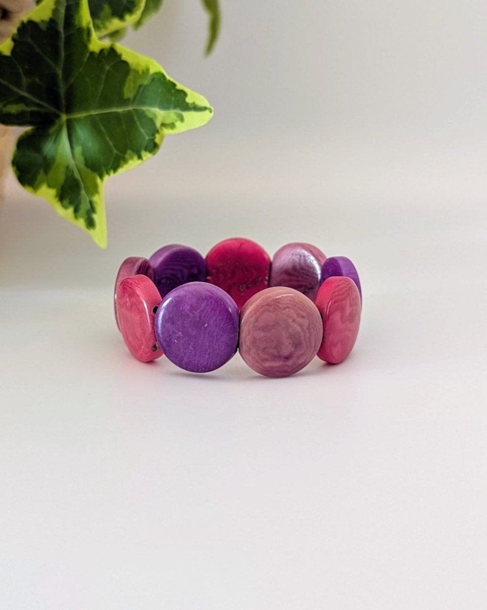 BELLE — Handmade Children's Tagua Bracelet - The Happy Elephant - Tagua Jewellery