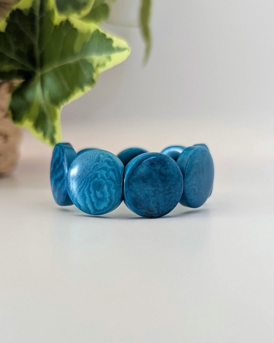 BELLE — Handmade Children's Tagua Bracelet - The Happy Elephant - Tagua Jewellery