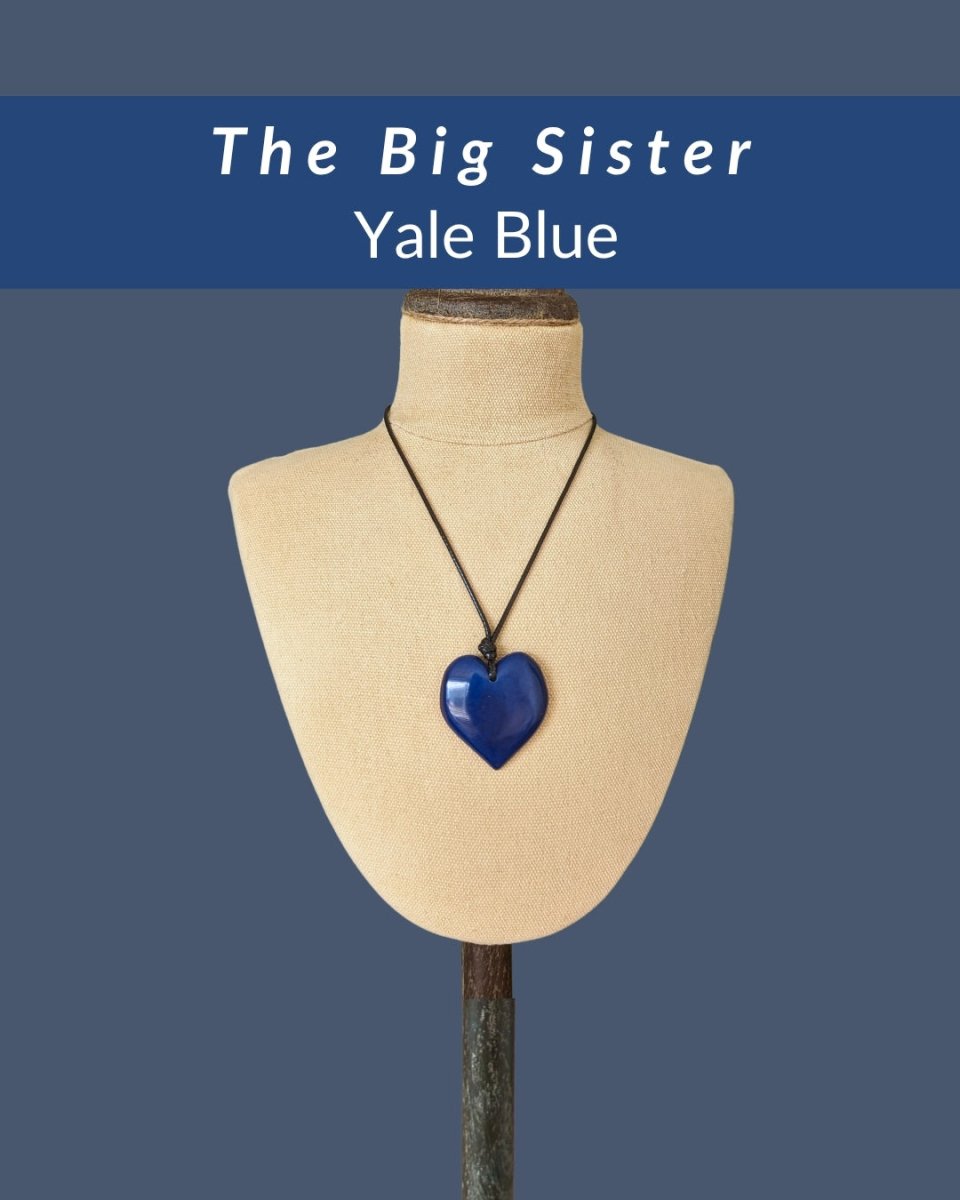 BIG SISTER — Botanical Artisan Pendant Necklace - The Happy Elephant - Tagua Jewellery