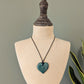 Big Sister Tagua Nut Heart Pendant - The Happy Elephant - Tagua Jewellery