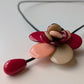 BLOSSOM — Handmade Tagua Statement Magnetic Necklace - The Happy Elephant - Tagua Jewellery