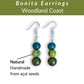 BONITA — Handmade Acai Seed Earrings - The Happy Elephant - Tagua Jewellery