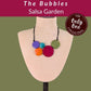 BUBBLES — Handmade Tagua Statement Necklace & Earrings — 'Only One' - The Happy Elephant - Tagua Jewellery