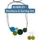 BUBBLES — Handmade Tagua Statement Necklace & Earrings — 'Only One' - The Happy Elephant - Tagua Jewellery
