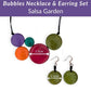 BUBBLES — Handmade Tagua Statement Necklace & Earrings — 'Only One' - The Happy Elephant - Tagua Jewellery