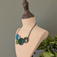 BUBBLES — Handmade Tagua Statement Necklace & Earrings — 'Only One' - The Happy Elephant - Tagua Jewellery