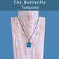 BUTTERFLY — Botanical Artisan Pendant Necklace — 'Only One' - The Happy Elephant - Tagua Jewellery