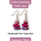 CAIRN — Handmade Tagua Earrings — 'Only One' - The Happy Elephant - Tagua Jewellery