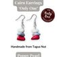 CAIRN — Handmade Tagua Earrings — 'Only One' - The Happy Elephant - Tagua Jewellery