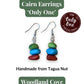 CAIRN — Handmade Tagua Earrings — 'Only One' - The Happy Elephant - Tagua Jewellery