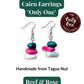 CAIRN — Handmade Tagua Earrings — 'Only One' - The Happy Elephant - Tagua Jewellery