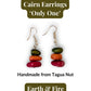 CAIRN — Handmade Tagua Earrings — 'Only One' - The Happy Elephant - Tagua Jewellery