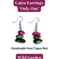 CAIRN — Handmade Tagua Earrings — 'Only One' - The Happy Elephant - Tagua Jewellery