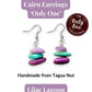 CAIRN — Handmade Tagua Earrings — 'Only One' - The Happy Elephant - Tagua Jewellery