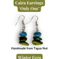CAIRN — Handmade Tagua Earrings — 'Only One' - The Happy Elephant - Tagua Jewellery