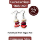CAIRN — Handmade Tagua Earrings — 'Only One' - The Happy Elephant - Tagua Jewellery
