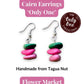 CAIRN — Handmade Tagua Earrings — 'Only One' - The Happy Elephant - Tagua Jewellery