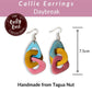CALLIE — Handmade Tagua Earrings — 'Only One' - The Happy Elephant - Tagua Jewellery