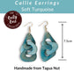 CALLIE — Handmade Tagua Earrings — 'Only One' - The Happy Elephant - Tagua Jewellery